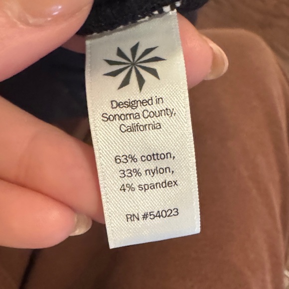 Athleta Black Women’s Velvet Elastic Waistband Fitted Leggings Pants Small - Picture 8 of 9